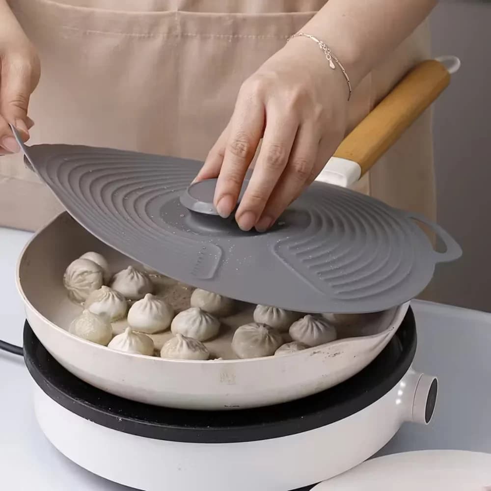 Silikonowe pokrywki do misek, żaroodporne osłony przeciwbryzgowe do mikrofalówki