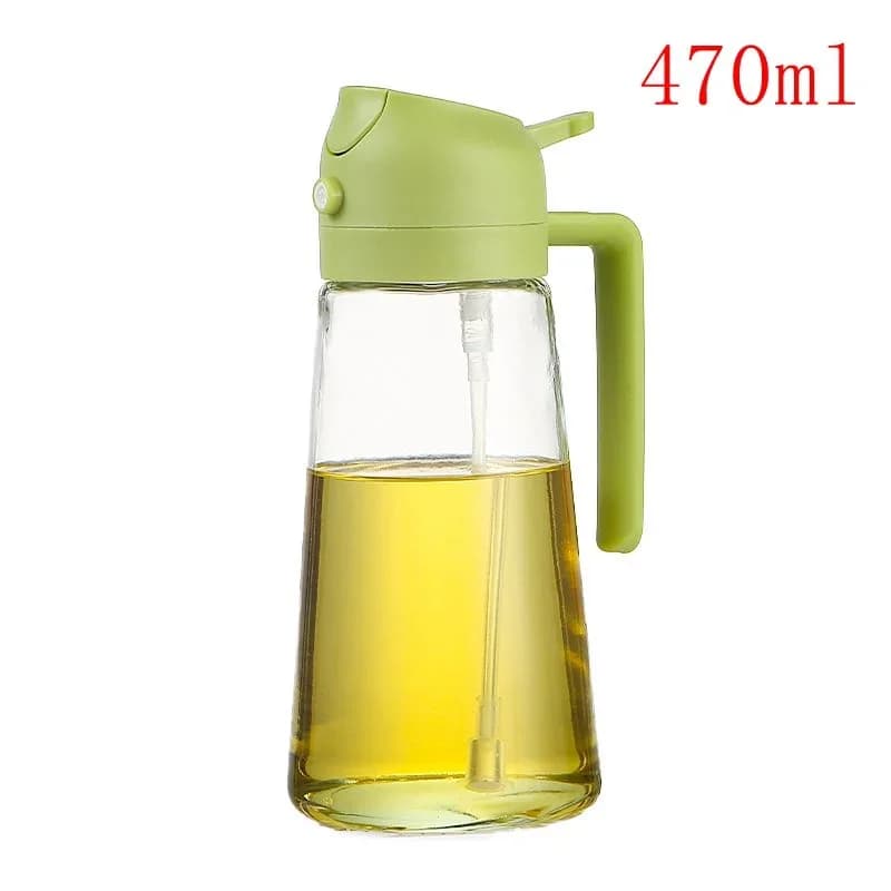 Dozownik z atomizerem do oliwy i oleju 100/200/300/500 ml, spray do frytkownicy beztłuszczowej