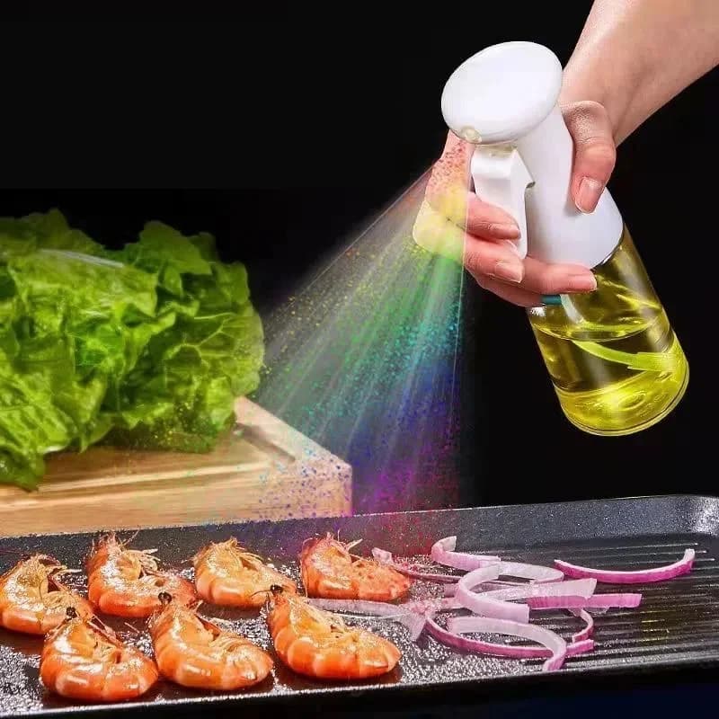 Dozownik z atomizerem do oliwy i oleju 100/200/300/500 ml, spray do frytkownicy beztłuszczowej