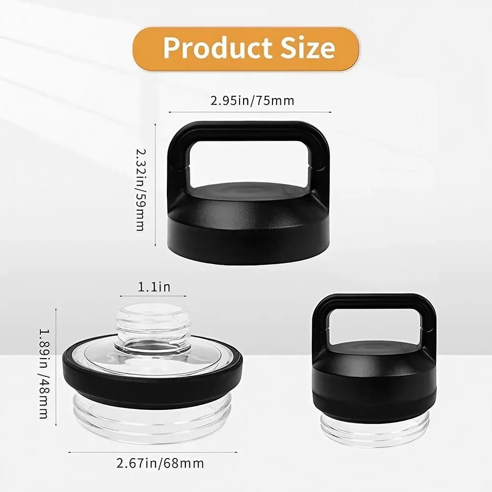 Pokrywka wymienna Rambler Chug 1/2/3 szt., do kubków YT 18oz, 26oz, 36oz, 64oz